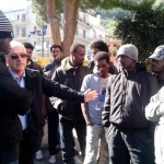 Agrigento, migranti richiedenti asilo in protesta