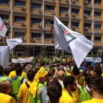 Gli infermieri agrigentini e il Collegio Ipasvi in protesta a Palermo