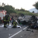 Tre morti sulla Palermo-Sciacca: incidente fra auto e moto