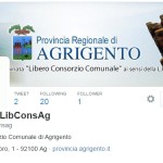 Il Libero Consorzio di Agrigento da oggi su Twitter