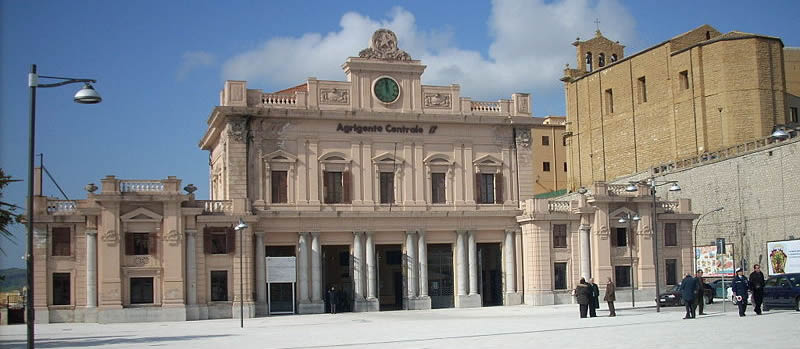 Risultati immagini per stazione centrale agrigento