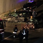 Violento incidente frontale sulla Agrigento-Palermo – FOTO