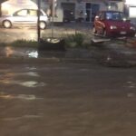 Violento acquazzone ad Agrigento: auto impegnate a “guadare” le strade