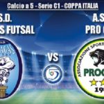 Coppa Italia Serie C1 Calcio a 5: l’Akragas Futsal affronta la ASD Pro Gela – SEGUI LA DIRETTA