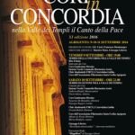 Alla Valle dei Templi la XI edizione di Cori in Concordia