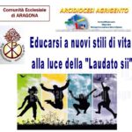 Aragona, all’Oratorio “Don Bosco” l’incontro “Educarsi a nuovi stili di vita alla luce del Laudato sii”