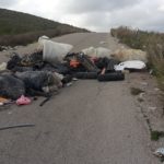 Agrigento, discarica lungo il Viale Sicilia: pericolo viabilità