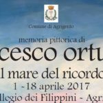 Agrigento, al via la mostra “Il mare del ricordo” del Maestro Francesco Ortugno