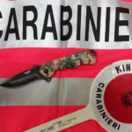 Studente agrigentino con coltello a serramanico: denunciato dai Carabinieri