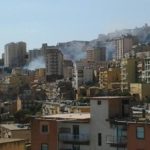 Agrigento, incendio nei pressi di via Acrone: nube di fumo in città