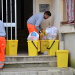 Porto Empedocle, sit-in degli operatori ecologici: in arretrato ci sono otto stipendi