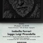 Amazon celebra Luigi Pirandello attraverso la voce di Isabella Ferrari nella Valle dei Templi di Agrigento