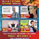Ribera, successo di pubblico per la prima serata del “Pizza Fest”: sul palco Marco Masini