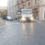 Agrigento, al via il lavaggio delle strade cittadine – FOTO
