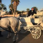 Agrigento: una sposa-cenerentola corona il suo sogno a bordo di una carrozza