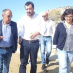 Matteo Salvini dalla Scala dei Turchi sul problema sbarchi e immigrazione: “l’Italia deve tornare a difendere i suoi confini”