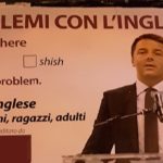 Matteo Renzi testimonial di una pubblicità sui corsi d’inglese “a sua insaputa” a Licata?