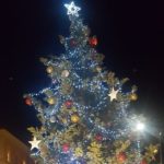 Agrigento ha il suo albero di Natale: addobbato il fusto “regalato” alla città