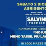 “La cittadinanza non si regala”: oggi e domani gazebo della Lega-Noi con Salvini nell’agrigentino