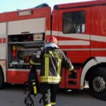 Agrigento, auto in fiamme in via Crispi: il rogo sarebbe di natura accidentale