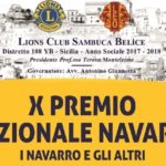 X Premio Internazionale Navarro 2018 a Sambuca di Sicilia