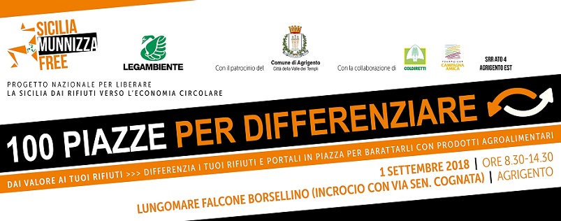 100 piazze per differenziare