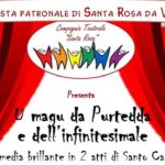 Villaggio Mosè, festeggiamenti per Santa Rosa: in scena la commedia teatrale “U magu da Purtedda e dell’infinitesimale”