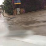 Violento nubifragio ad Agrigento, fiumi d’acqua per le strade