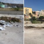 Porto Empedocle, bonificata dai rifiuti area portuale adiacente tensostruttura per ricezioni migranti