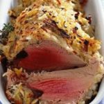 “Il pranzo della domenica”- secondi piatti- Filetto di tonno fresco in crosta di patate