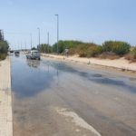 San Leone, rottura della rete fognaria. Sopralluogo del Sindaco: “situazione inaccettabile”