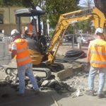 Agrigento, iniziati i lavori per tre torri faro in piazza Vittorio Emanuele