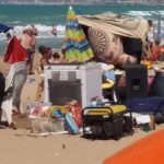 Agrigento, ferragosto in sicurezza: sgomberati accampamenti in spiaggia