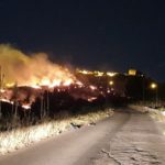 Naro, vasto incendio nella zona Nord: intervenuti i Vigili del Fuoco