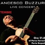 Francesco Buzzurro stasera al Parco Ferroviario di Porto Empedocle per Binari d’Estate