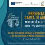 Domani a Roma la presentazione della “Carta di Agrigento”