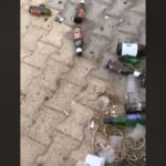 San Leone, porticciolo turistico pieno di bottiglie in vetro: gli incivili colpiscono ancora – VIDEO