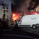 Incendio a Fontanelle, tornano le fiamme: a fuoco le macerie