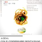 “A Cena con il commissario Montalbano” il 16 luglio al ristorante Lumie di Sicilia