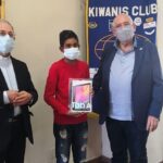 Kiwanis Agrigento, premiata l’eccellenza scolastica: consegnato tablet ad un alunno della “Castagnolo”