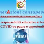 Webinar ad Agrigento sul tema “Le responsabilità educative ai tempi del Covid-19 tra paure e opportunità”