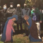 Agrigento, i ragazzi del centro storico donano alla città tre presepi in cartelami