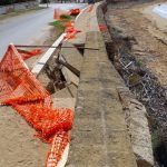 Agrigento, Mareamico: “definitivamente crollato il muro e la strada di Cannatello” – VIDEO