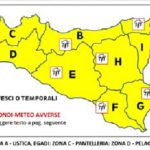 Maltempo in Sicilia: scatta l’allerta gialla, temperature in calo