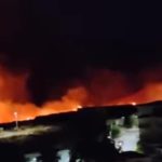 Bivona, vasto incendio in contrada Prato: domate le fiamme