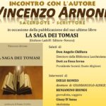 “La Saga dei Tomasi”: alla Biblioteca Lucchesiana si presenta il libro di Vincenzo Arnone