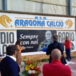 Giornata densa di emozioni allo stadio Totò Russo di Aragona: ricordato Tonino Butera e donato defibrillatore (video)