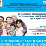 Torna l’“Influ Day”, giornata dedicata alla campagna regionale per promuovere le vaccinazioni antinfluenzali. Iniziative in programma domani ad Agrigento