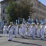 La US Naval Forces Europe Africa Band (Stati Uniti) al Festival del Mandorlo in Fiore di Agrigento