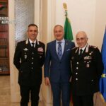 Il Comandante della Legione Carabinieri Sicilia, Generale di Divisione Rosario Castello, incontra i Carabinieri e il Prefetto di Agrigento